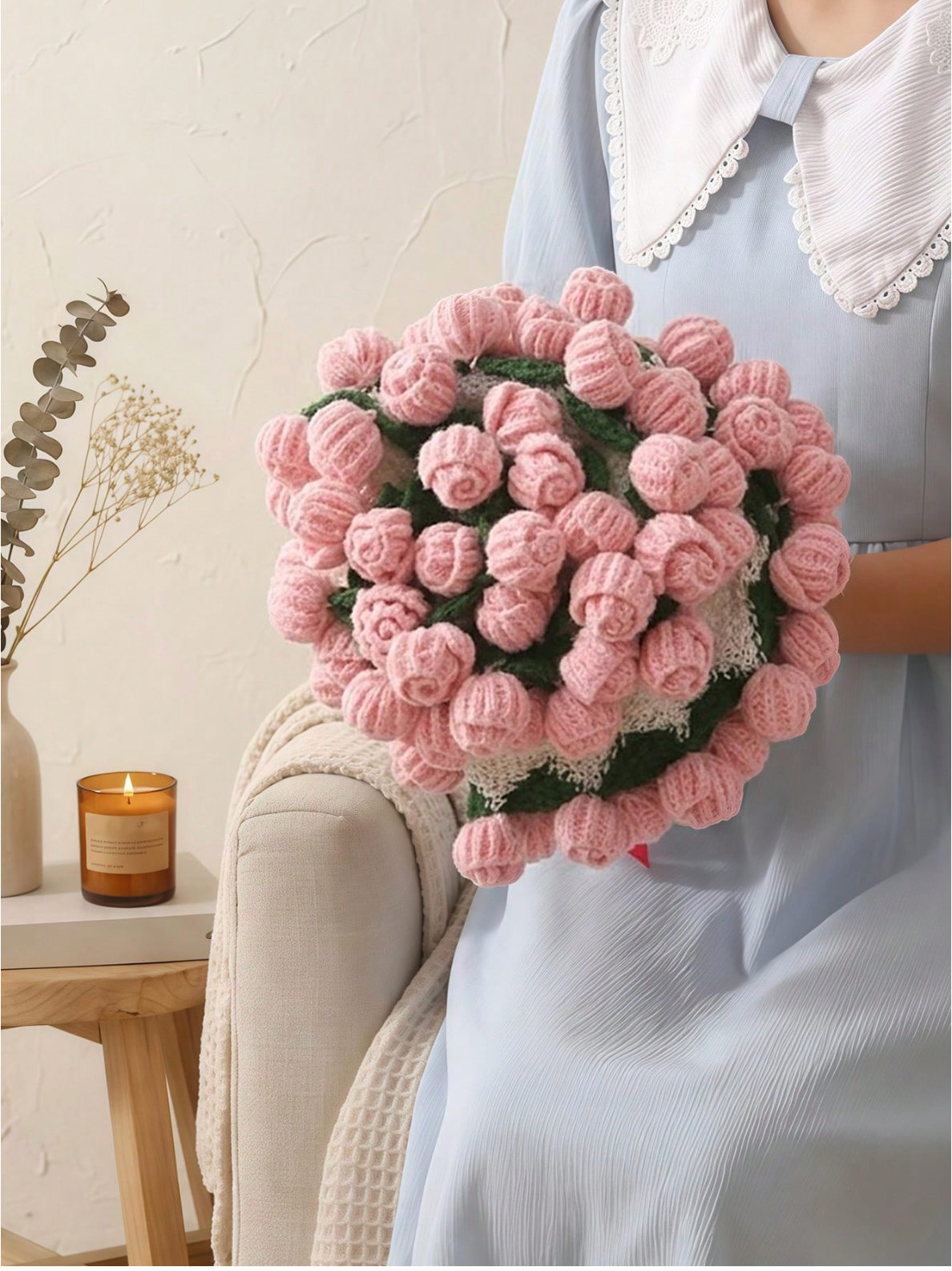 Custom Floral Name Rug